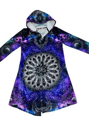Lunafide Galaxy Mandala Hooded Cloak